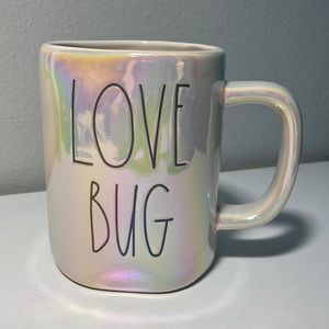 NWOT Rae Dunn Iridescent LOVE BUG Mug